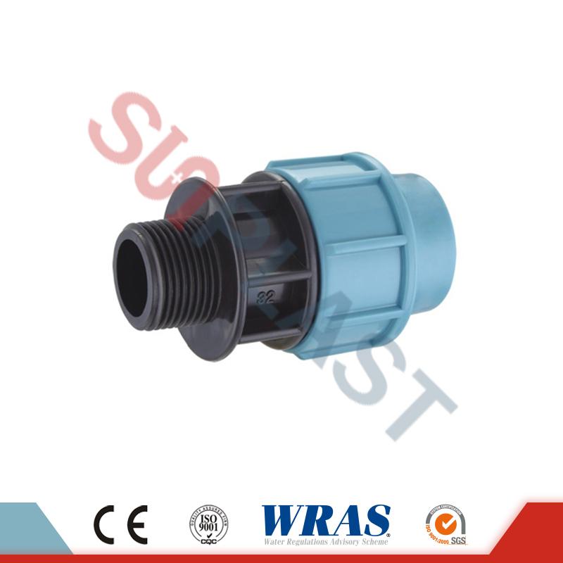 PP Compression Male Coupling